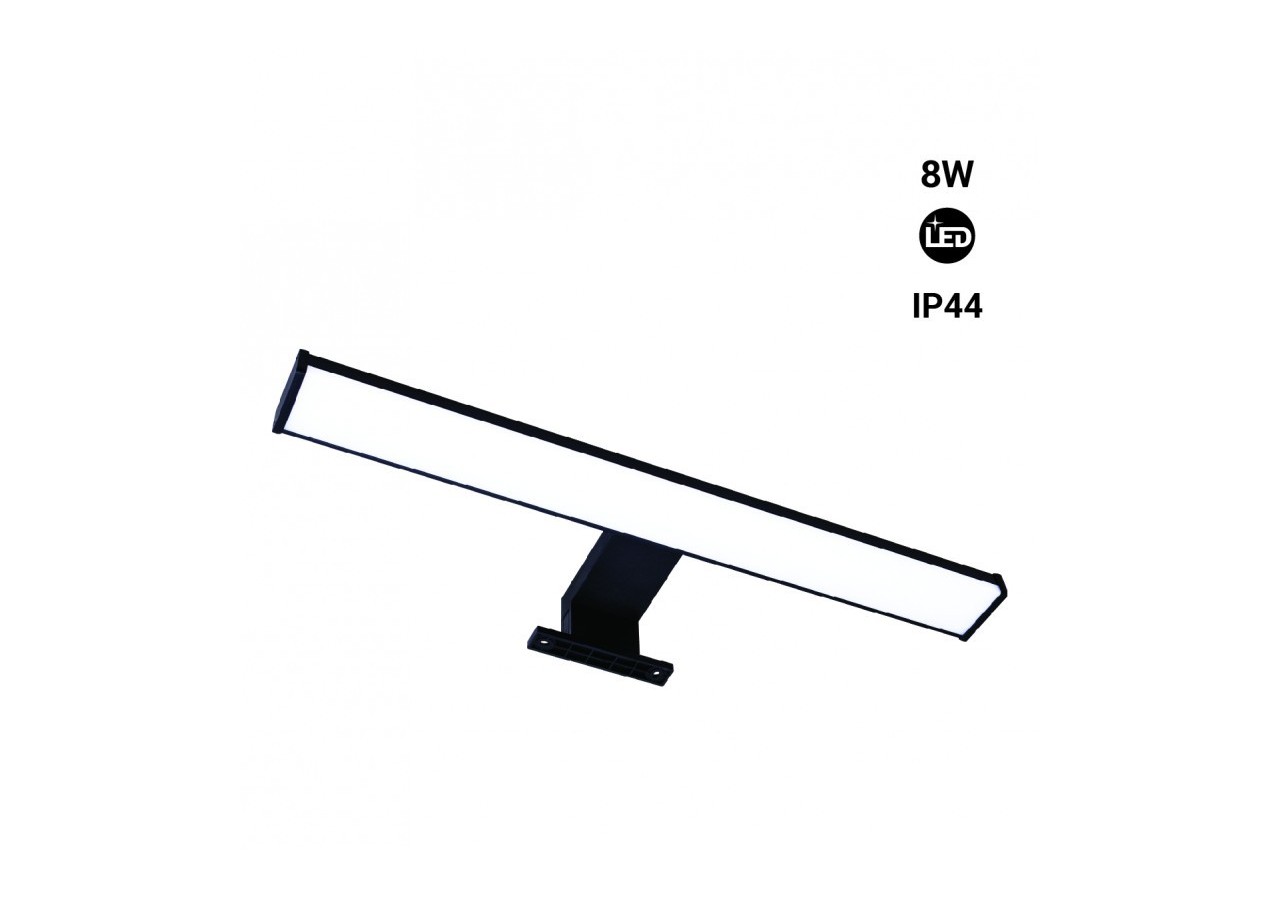 Applique LED miroir salle de bain "Line" 8W - LE201-N-BN1 - Barcelona LED