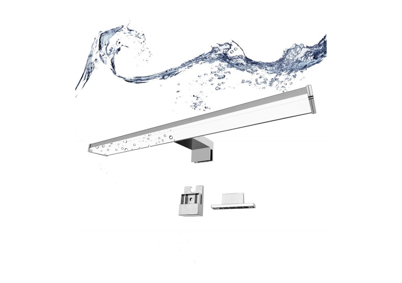 Applique LED miroir salle de bain "Line" 8W - LE201-CR-BN1 - Barcelona LED
