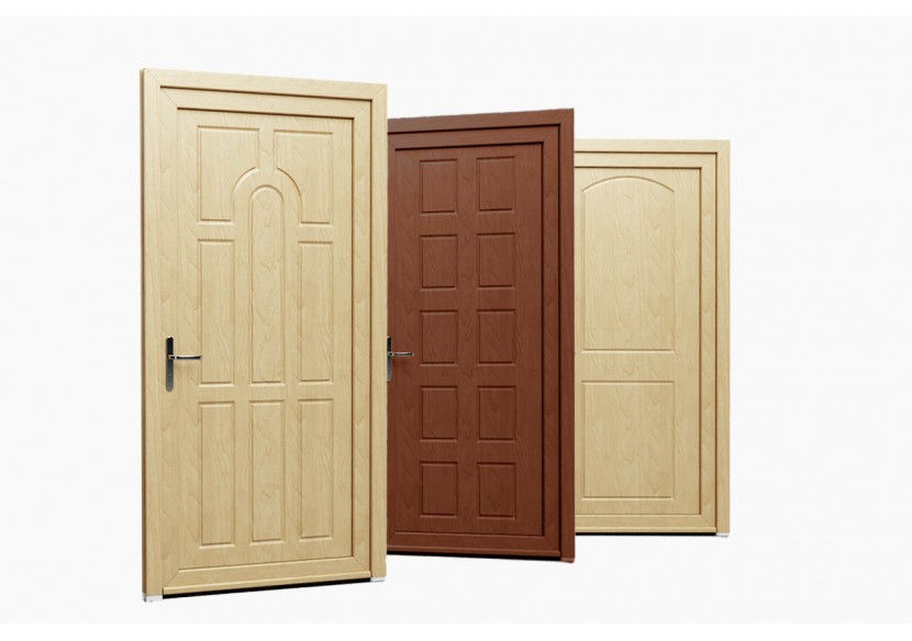 Gamme de portes d'entrée en PVC ClassicLine