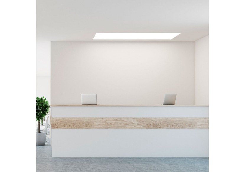 Panneau LED 120x30 extra-plat-Driver Philips-44W-UGR19 - B5236-BN3 - Barcelona LED