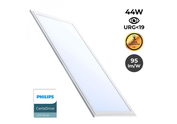 Panneau LED 120x30 extra-plat-Driver Philips-44W-UGR19 - B5236-BF3 - Barcelona LED