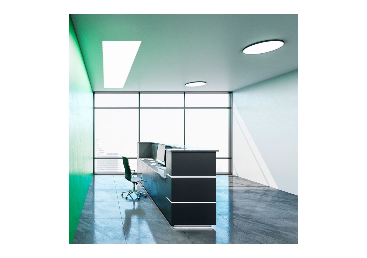 Panneau LED 120x30 extra-plat-Driver Philips-44W-UGR19 - B5236-BF3 - Barcelona LED