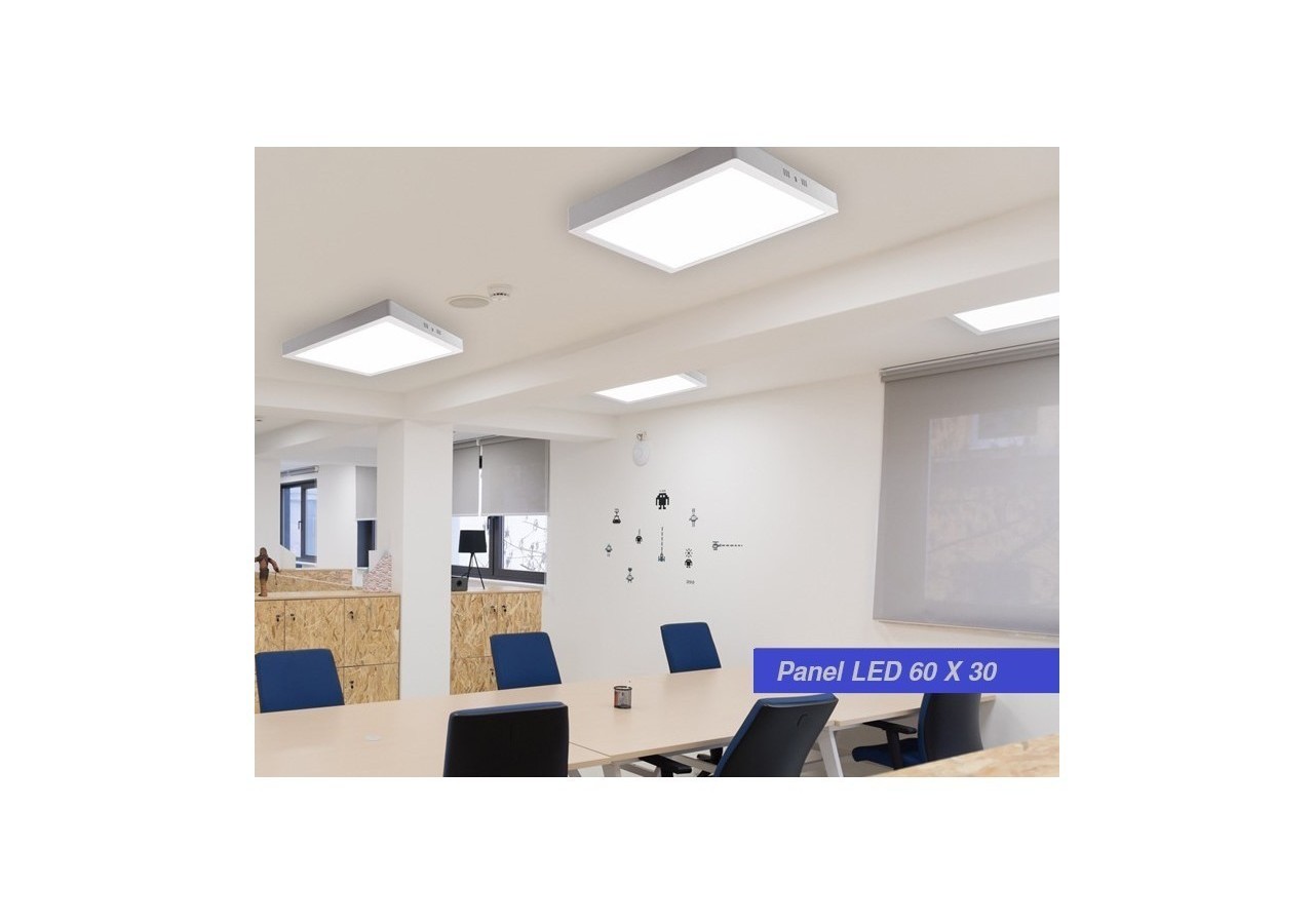 Panneau LED 60x30 24W saillie 2150lm - B4228-BC2 - Barcelona LED