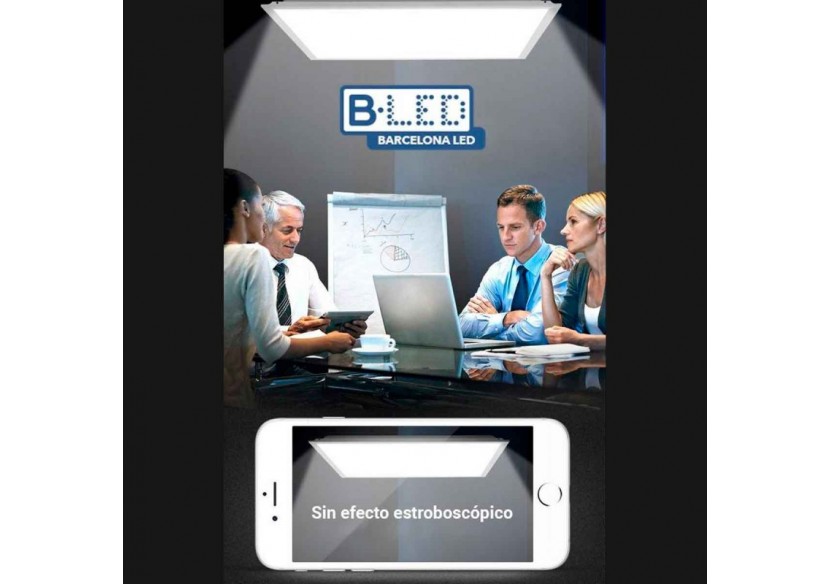 Panneau LED 120x60 extra-plat-Driver PHILIPS-72W-UGR19 - B5234-BN - Barcelona LED