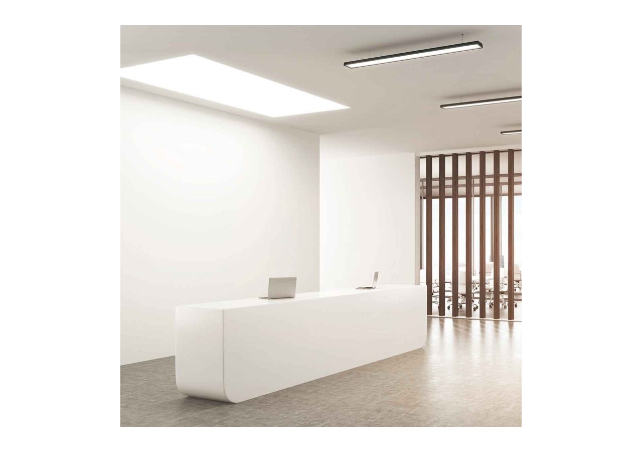 Panneau LED 120x60 extra-plat-Driver PHILIPS-72W-UGR19 - B5234-BF - Barcelona LED