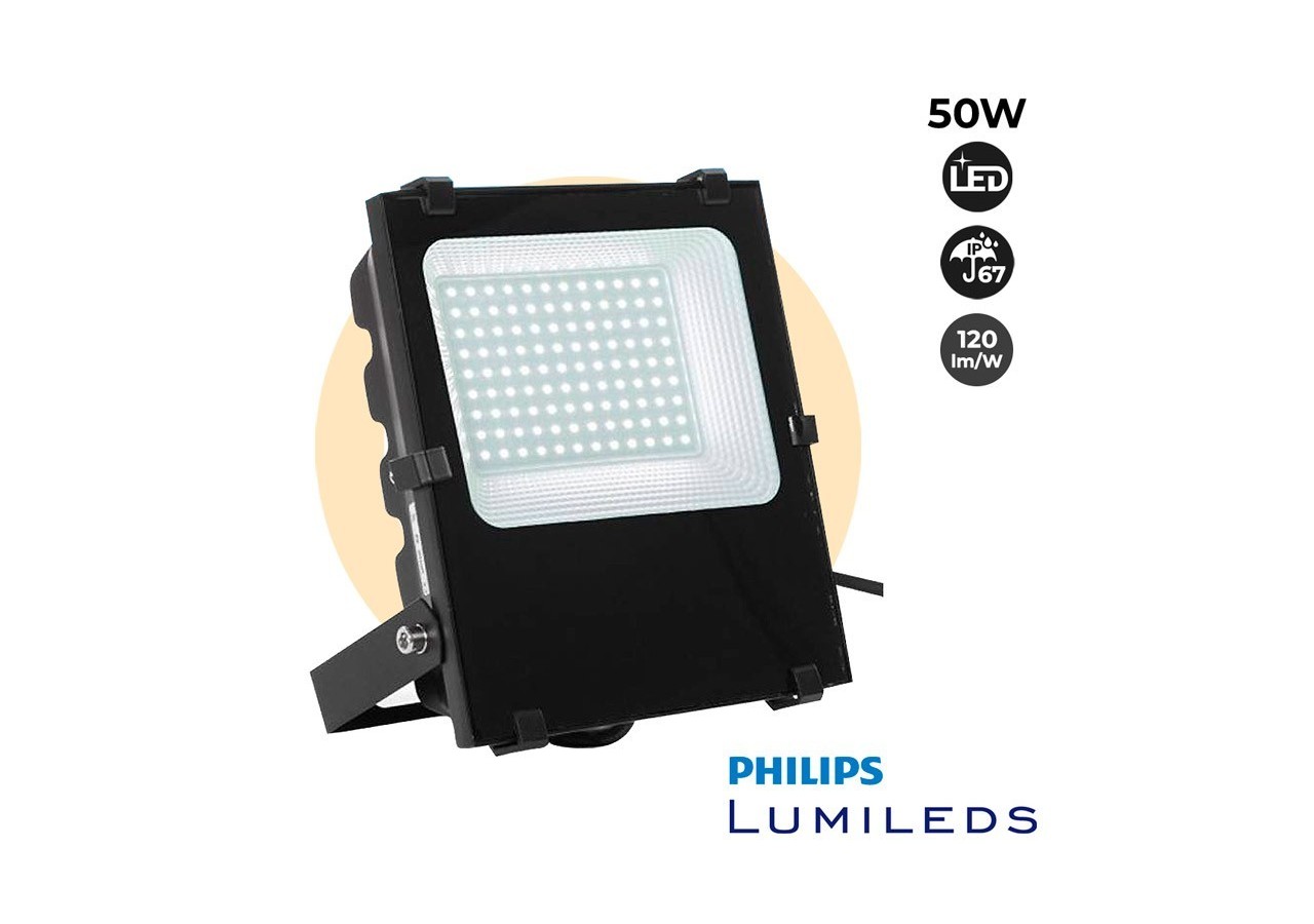 Projecteur LED extérieur 50W IP65 Chip Philips - B1847-BN1 - Barcelona LED