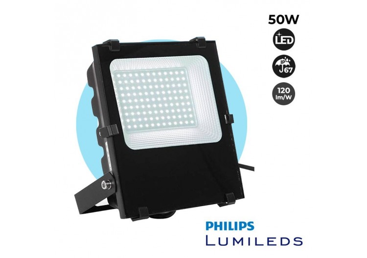 Projecteur LED extérieur 50W IP65 Chip Philips - B1847-BF1 - Barcelona LED
