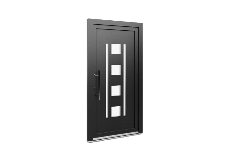 Gamme de portes d'entrée en PVC EkoLine 2