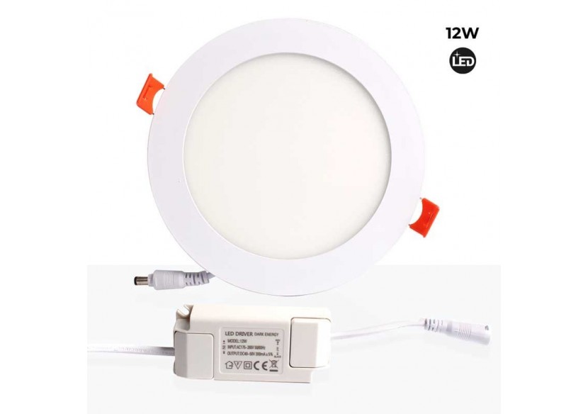 Spot LED encastrable extra-plat rond 12W - B1271-5-BC1 - Barcelona LED Spot LED encastrable extra-plat rond 12W - B1271-5-BC1 - Barcelona LED