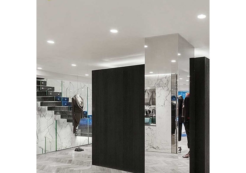 Spot LED encastrable extra-plat rond 12W - B1271-5-BN1 - Barcelona LED Spot LED encastrable extra-plat rond 12W - B1271-5-BN1 - Barcelona LED