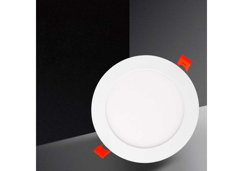 Spot LED encastrable extra-plat rond 12W - B1271-5-BN1 - Barcelona LED Spot LED encastrable extra-plat rond 12W - B1271-5-BN1 - Barcelona LED