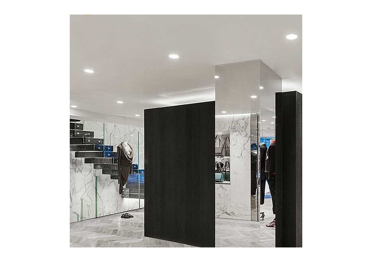 Spot LED encastrable extra-plat rond 12W - B1271-5-BF1 - Barcelona LED