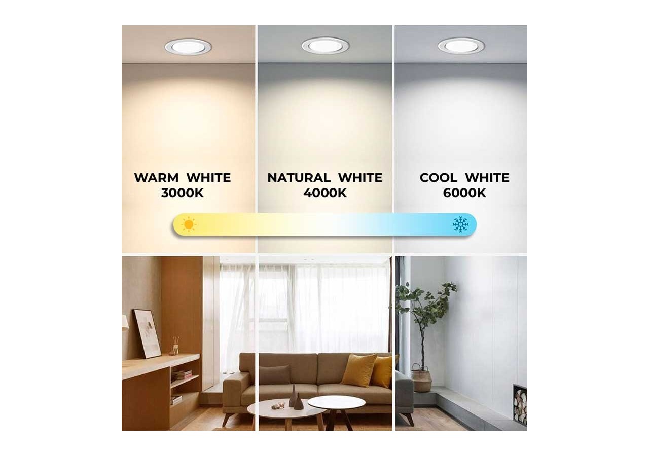 Spot LED encastrable extra-plat rond 12W - B1271-5-BF1 - Barcelona LED