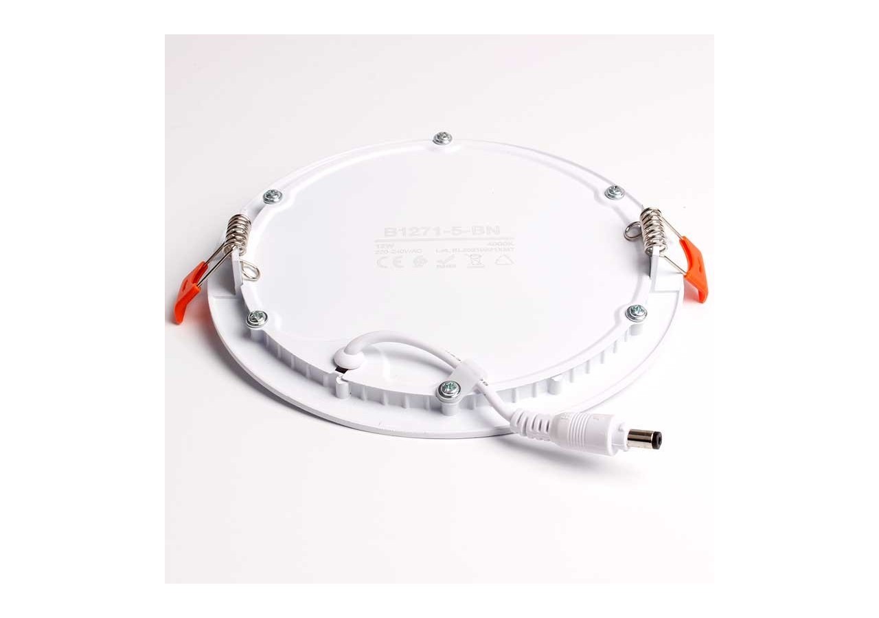 Spot LED encastrable extra-plat rond 12W - B1271-5-BF1 - Barcelona LED