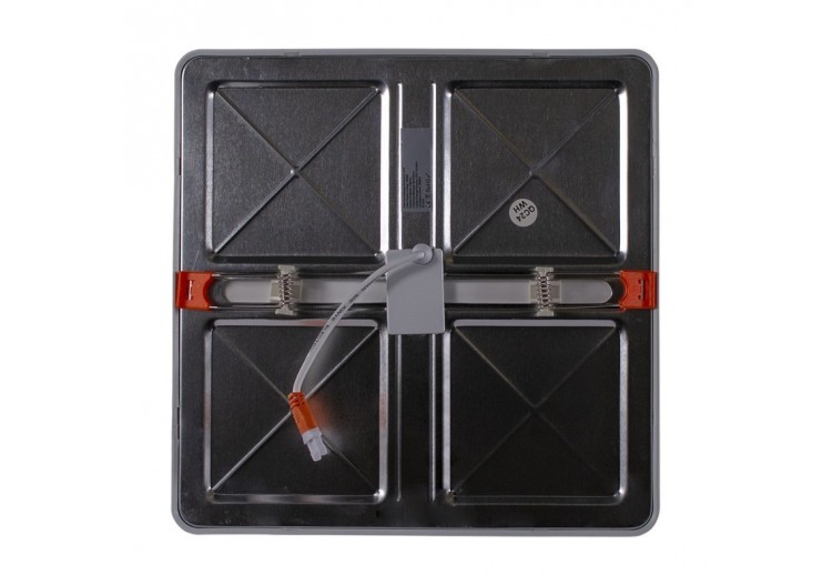 Dalle downlight LED carrée encastrée à diamètre réglable 20W - B1275-7-BN - Barcelona LED 2