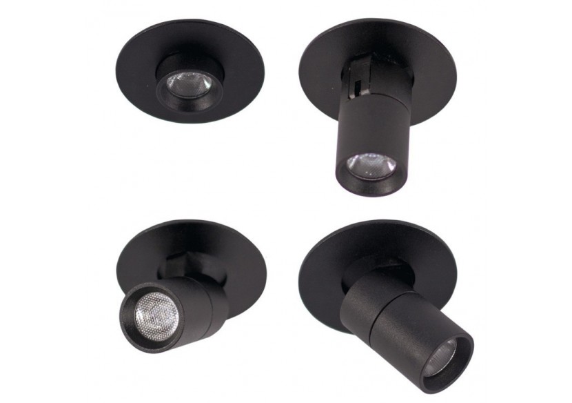 Spot LED 3W encastrable orientable - B958-NM-BC1 - Barcelona LED