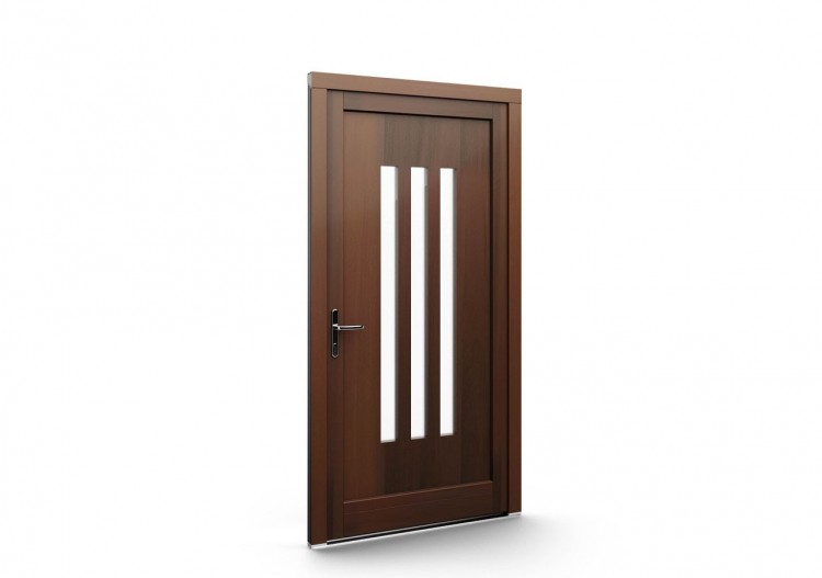 Gamme de portes d'entrée en Bois WoodLine 2
