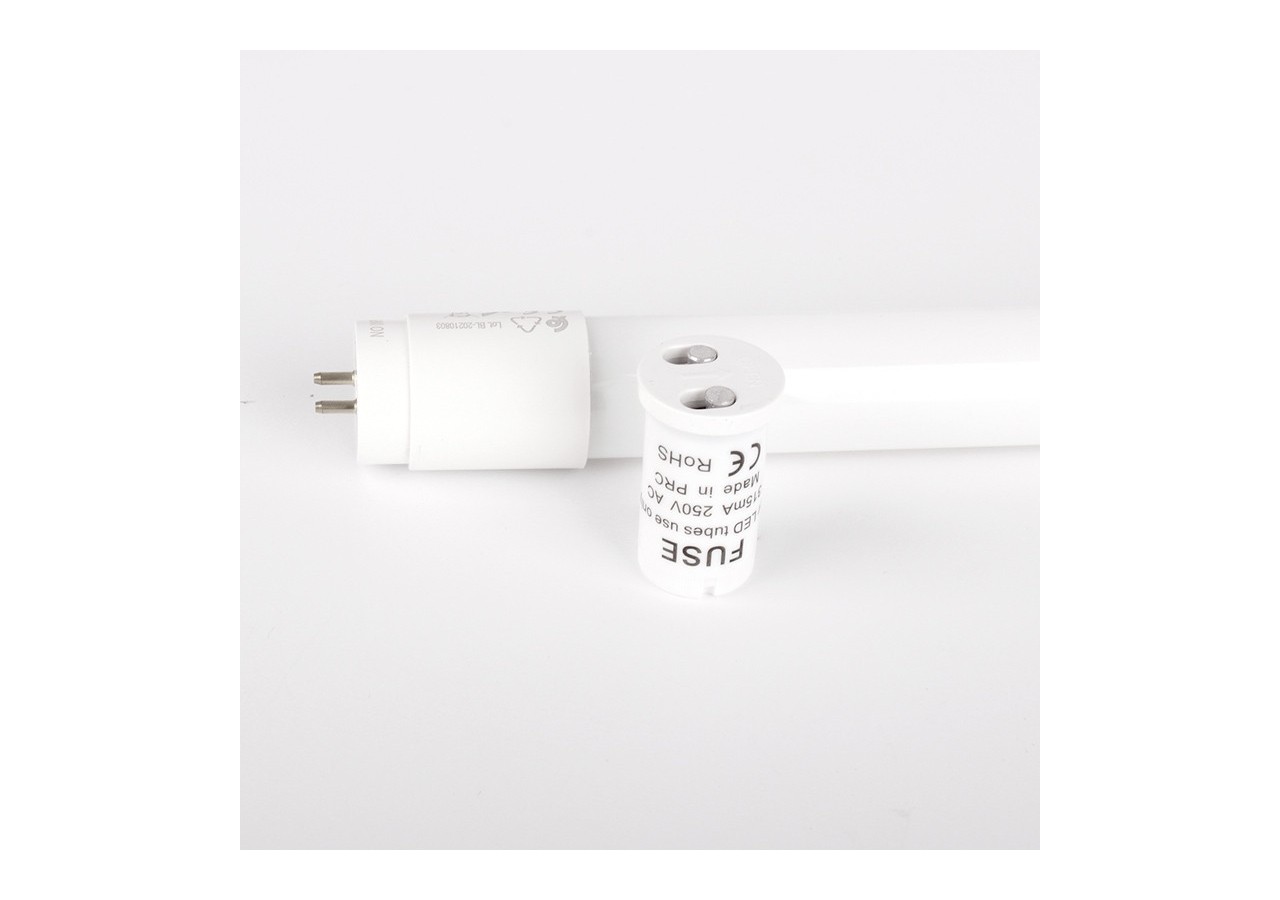 Tube LED T8 9W 600mm en verre 140 LM/W - B4009-5-60BC2 - Barcelona LED