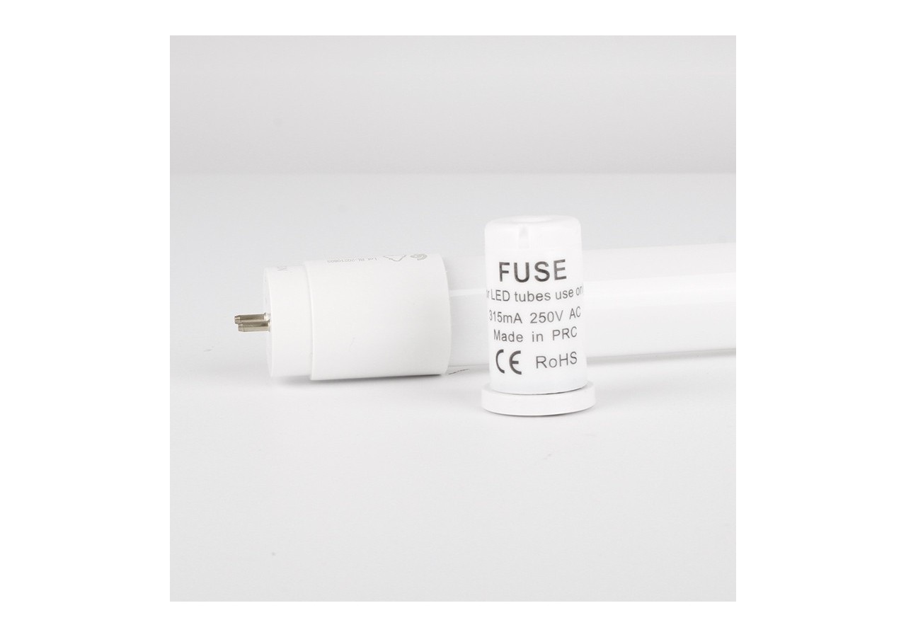 Tube LED T8 9W 600mm en verre 140 LM/W - B4009-5-60BC2 - Barcelona LED