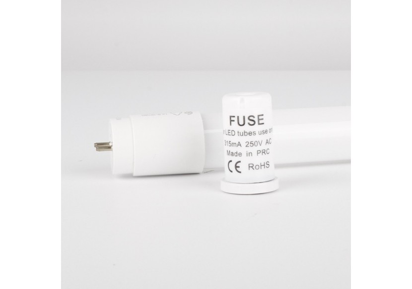 Tube LED T8 9W 600mm en verre 140 LM/W - B4009-5-60BC2 - Barcelona LED