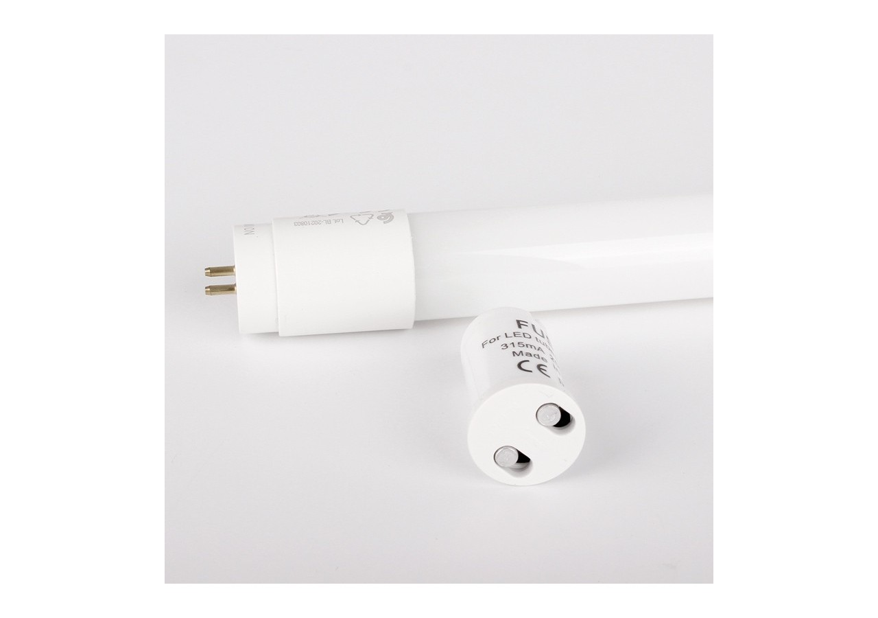 Tube LED T8 9W 600mm en verre 140 LM/W - B4009-5-60BC2 - Barcelona LED