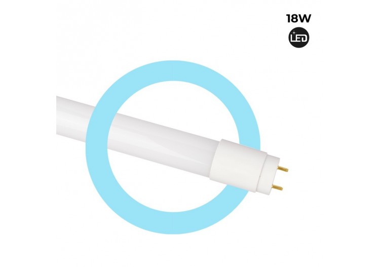 Tube LED T8 18W 1200mm en verre 140 LM/W - B4010-5-120BF8 - Barcelona LED