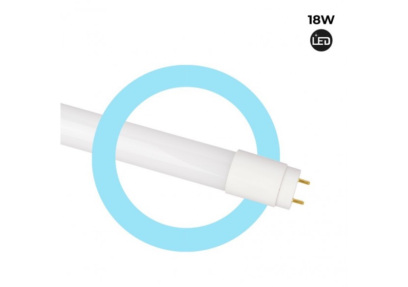 Tube LED T8 18W 1200mm en verre 140 LM/W - B4010-5-120BF8 - Barcelona LED