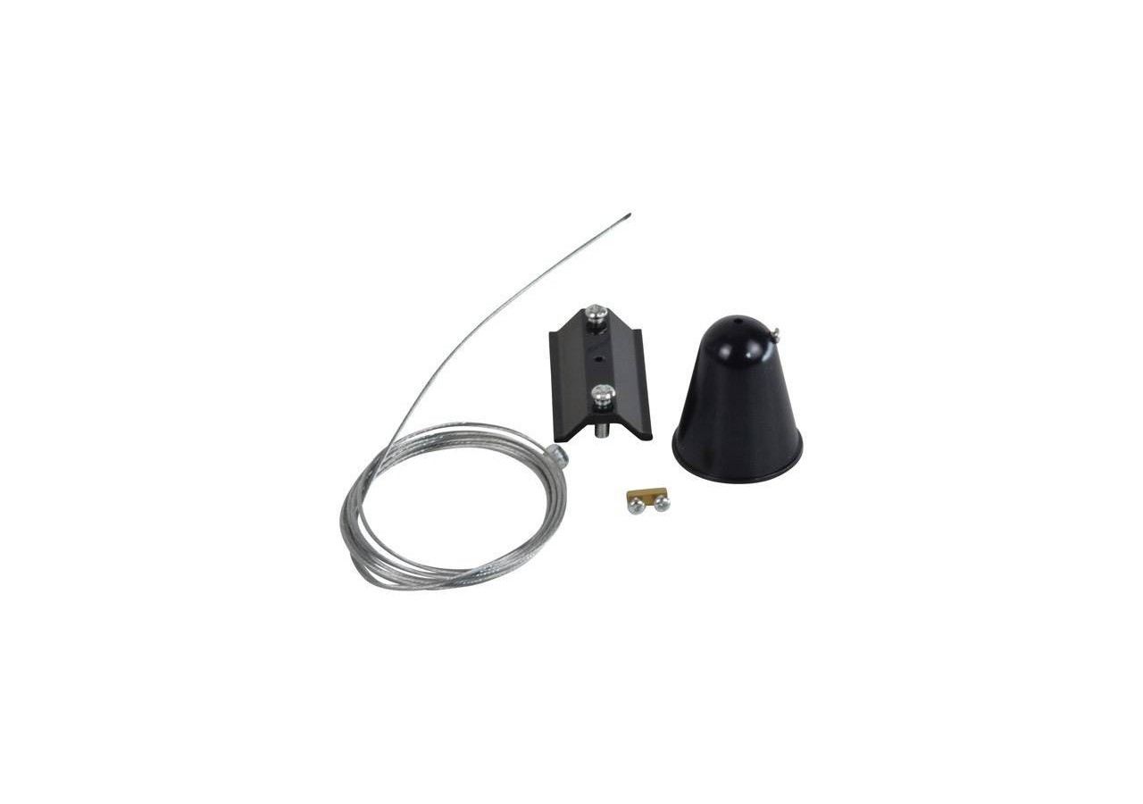 Kit de suspension pour rail monophasé-câble 1,5m (1u.) - BTM-GB08-N - Barcelona LED