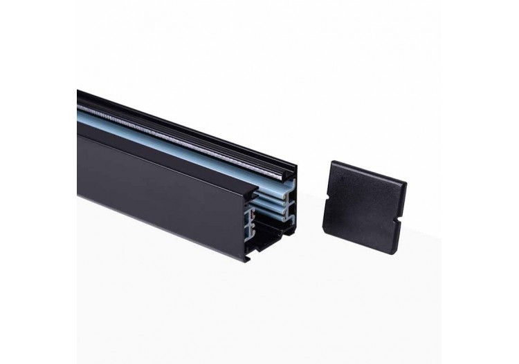 Rail triphasé de 200 cm saillie / suspendu - BTT-200-N - Barcelona LED