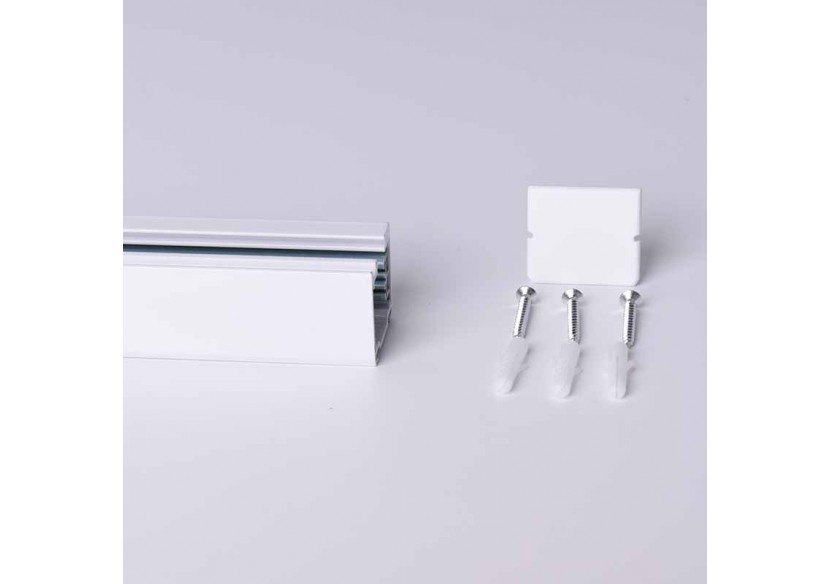 Rail triphasé de 200 cm saillie / suspendu - BTT-200-B - Barcelona LED Rail triphasé de 200 cm saillie / suspendu - BTT-200-B - Barcelona LED