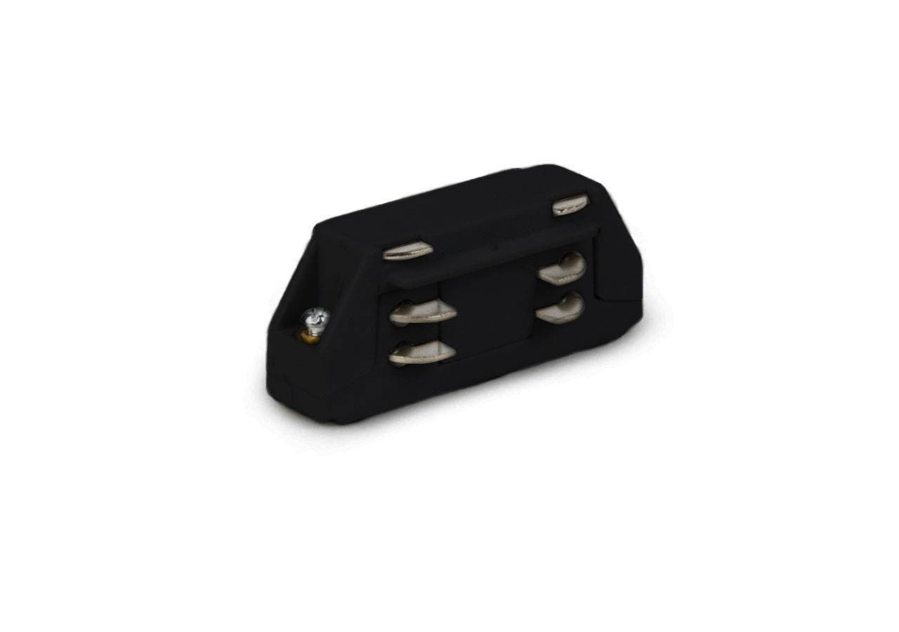 Union rigide droite rail triphasé - BTT-GB02-N - Barcelona LED