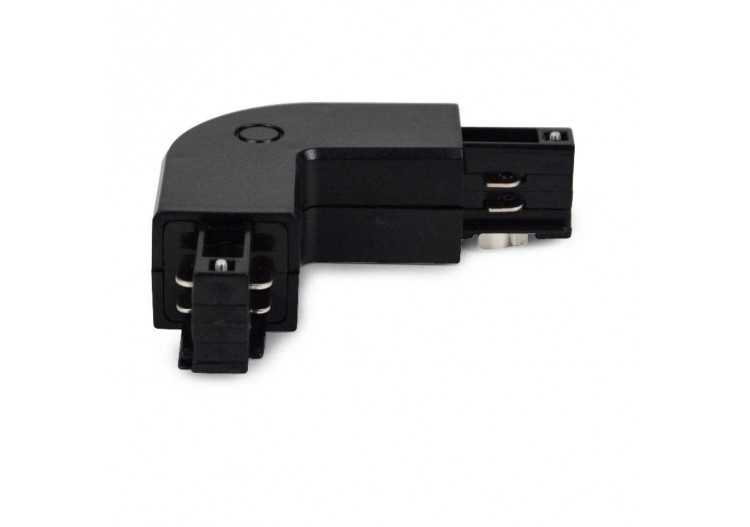 Union rigide 90 degrés extérieur rail triphasé - BTT-GB03-N - Barcelona LED