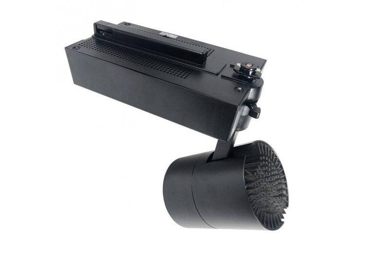 Projecteur LED sur rail monophasé spécial cosmétiques, mode et retail - B00574-N-RET-4K - Barcelona LED 2