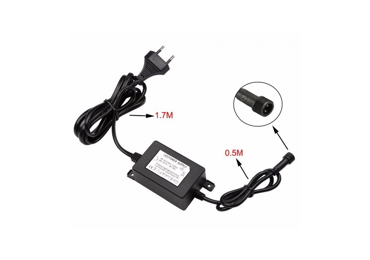 Kit 6 spots LED encastrables au sol diamètre 58x9mm 0,5W 12V-DC IP67 - BA50001-BC - Barcelona LED