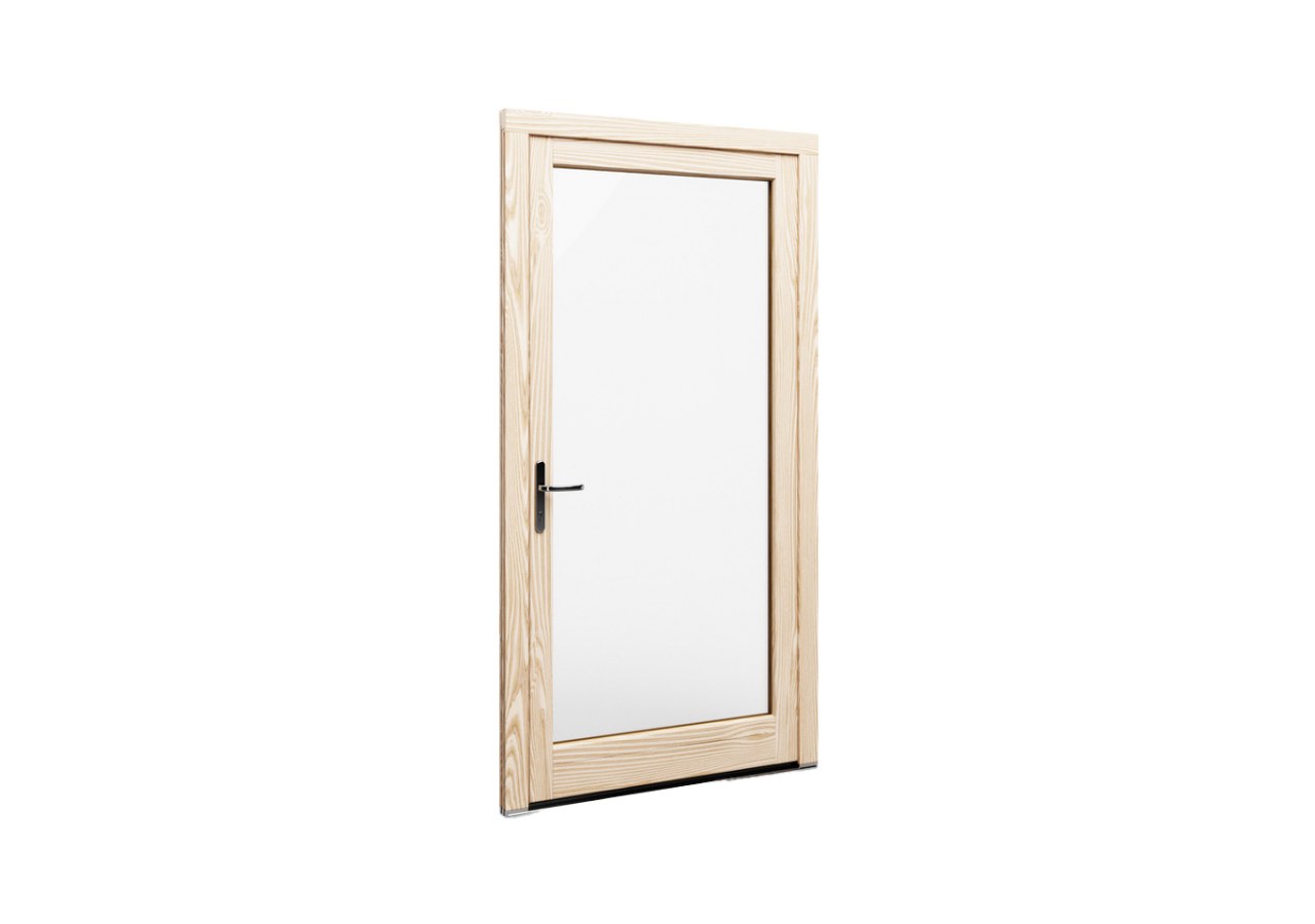 Gamme de portes d'entrée en Bois