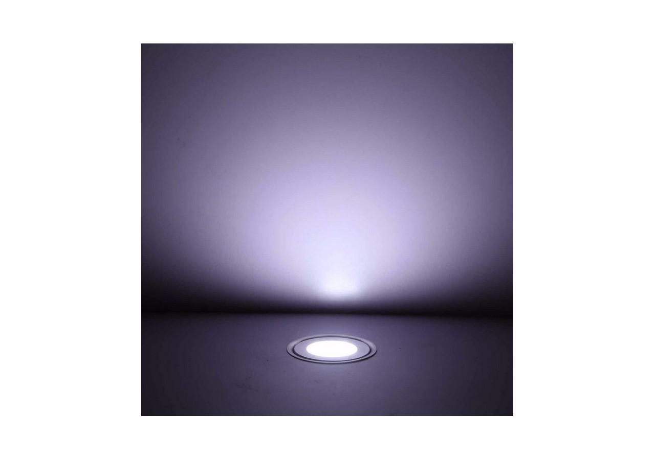 Spot encastrable au sol 0.5W 12V-DC IP67 diamètre 60x29,5mm 3000K - BA50010-BN - Barcelona LED