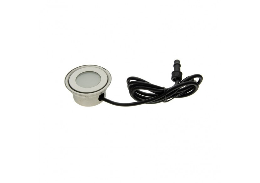Spot encastrable au sol 0.5W 12V-DC IP67 diamètre 60x29,5mm 3000K - BA50010-AZ - Barcelona LED Spot encastrable au sol 0.5W 12V-DC IP67 diamètre 60x29,5mm 3000K - BA50010-AZ - Barcelona LED