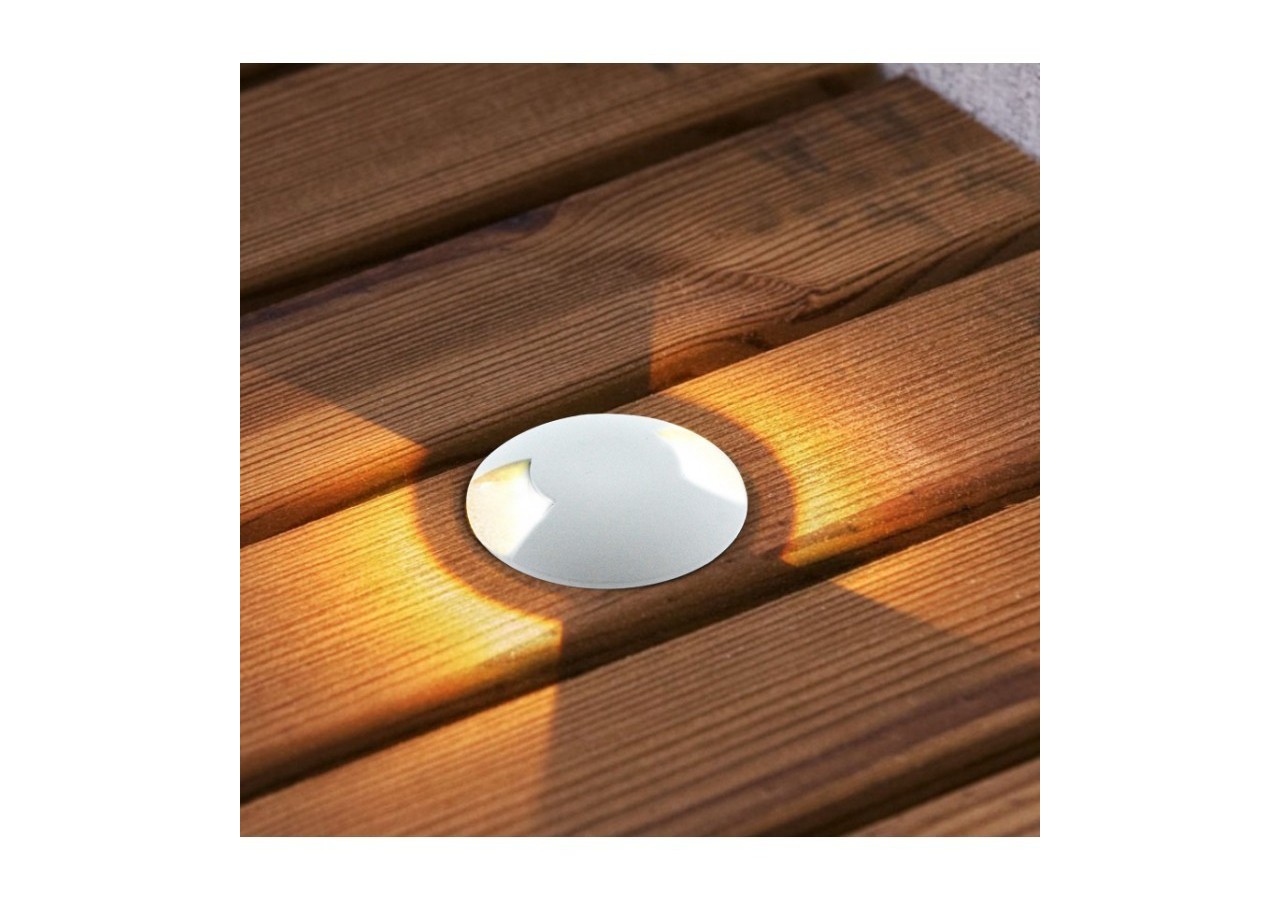 Balise encastrable au sol LED 0,75W 12V DC - BA50018-BC-B - Barcelona LED