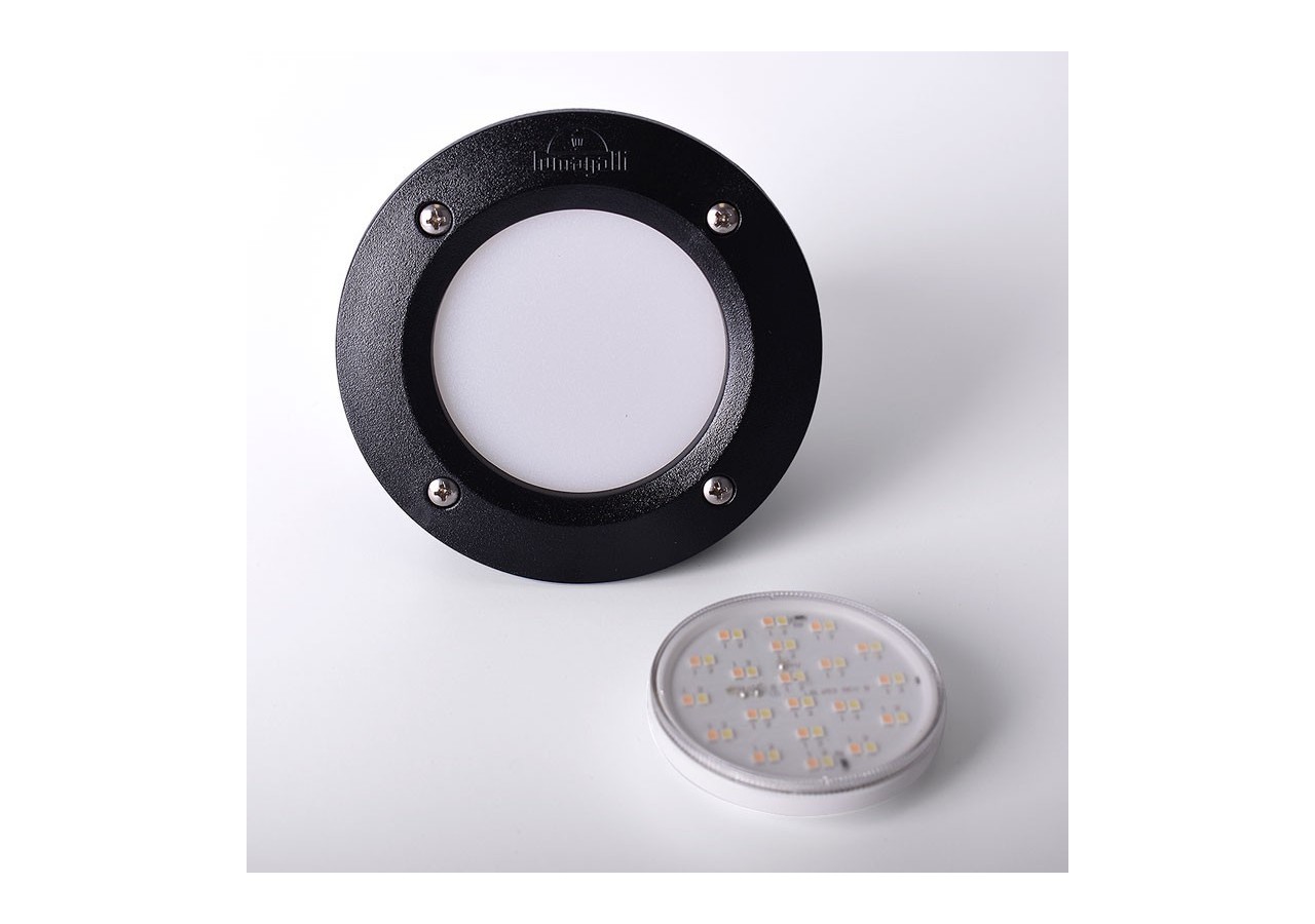 Applique LED encastrée FUMAGALLI LETI 100 round 3W - 2C1.000.000.AYG1K - Barcelona LED