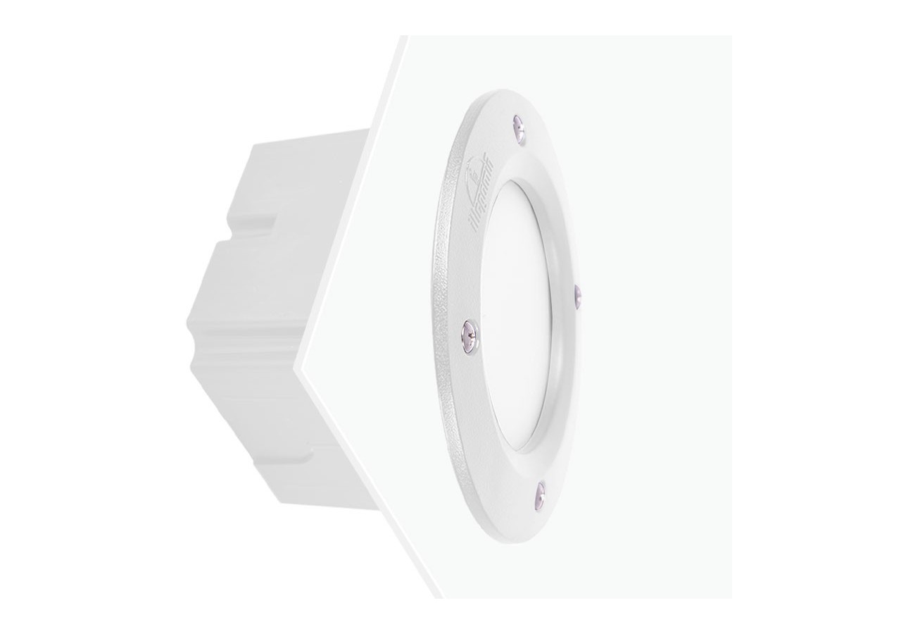 Applique LED encastrée FUMAGALLI LETI 100 round 3W - 2C1.000.000.WYG1L - Barcelona LED