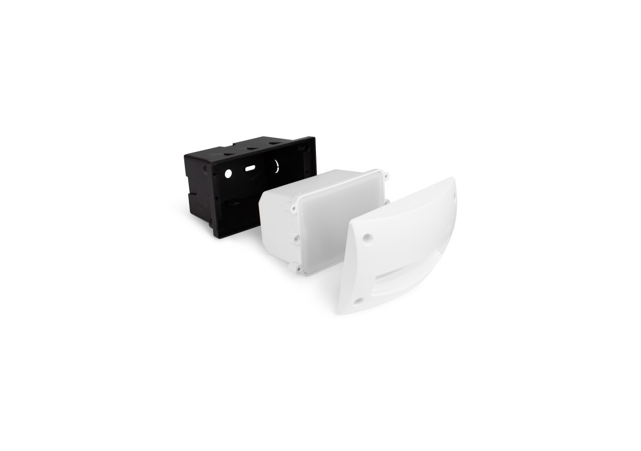 Balise murale LED encastrable Fumagalli "Leti 200 HS" 3W-IP66-GX53-CCT - 4C4.000.000.WYG1K - Barcelona LED