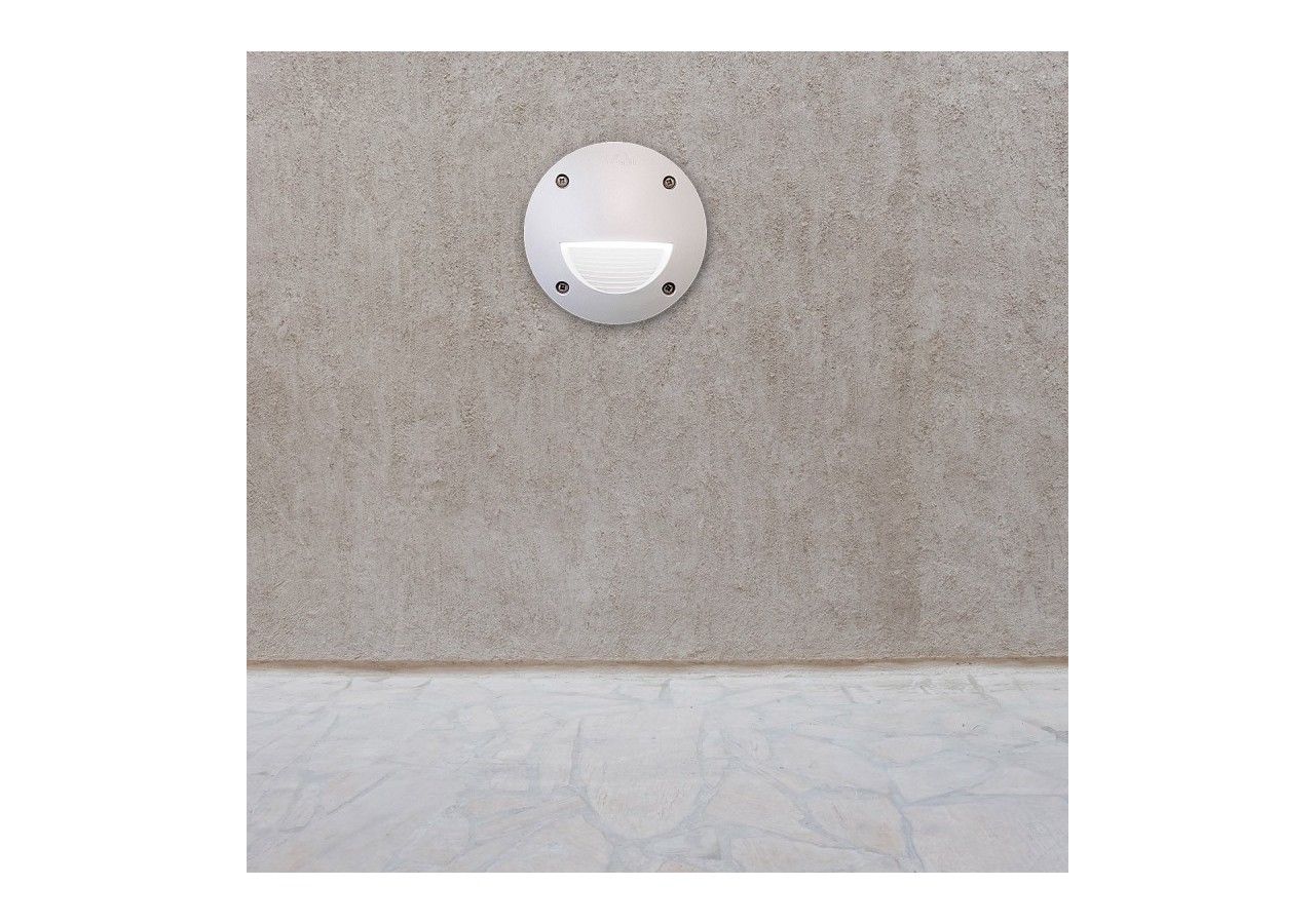 Balise LED encastrable FUMAGALLI "LETI 100" GX53-3W-IP66 - 2C4.000.000.WYG1L - Barcelona LED