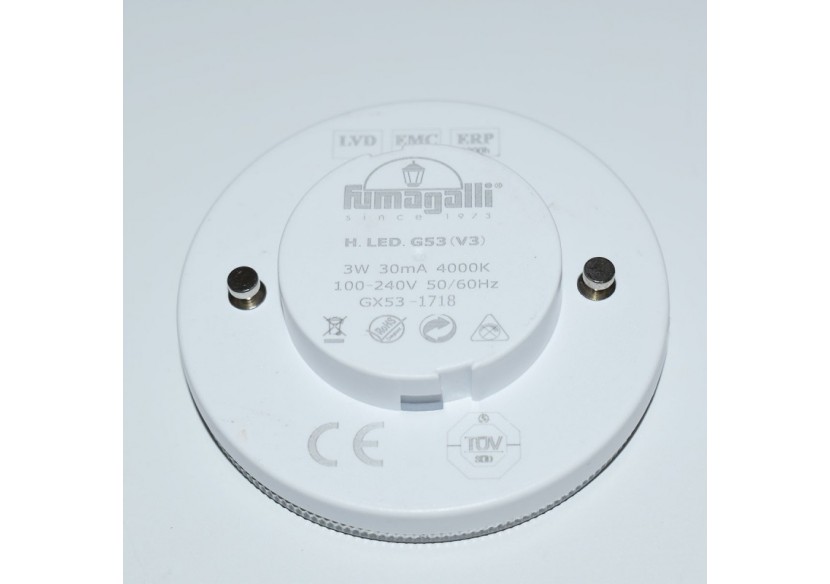 Balise LED encastrable FUMAGALLI "LETI 100" GX53-3W-IP66 - 2C4.000.000.WYG1L - Barcelona LED Balise LED encastrable FUMAGALLI "LETI 100" GX53-3W-IP66 - 2C4.000.000.WYG1L - Barcelona LED