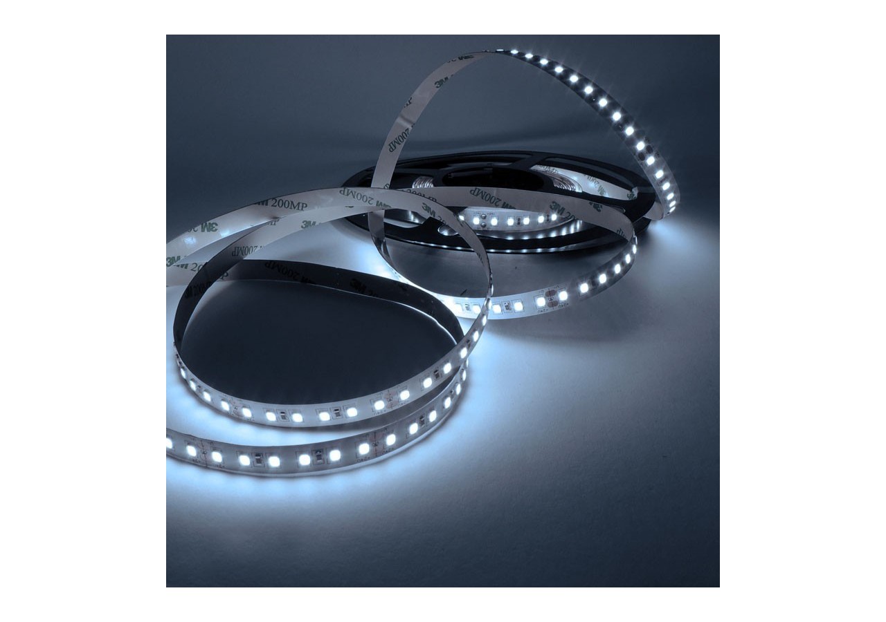 Ruban LED 24V DC-18W/m-Monochrome-10mm-IP20-Rouleau de 5m-120ch/m - B1552-5K1 - Barcelona LED