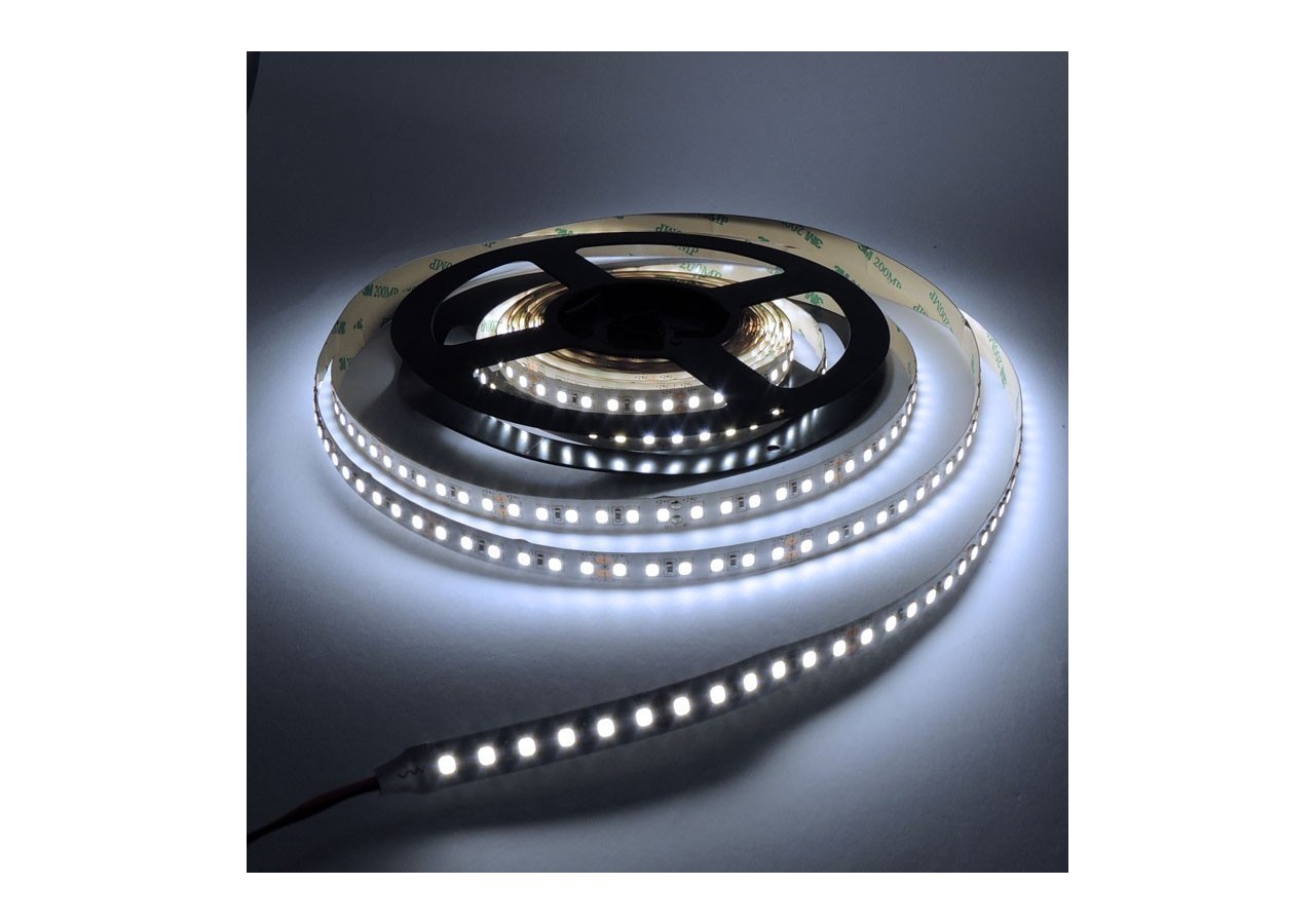 Ruban LED 24V DC-18W/m-Monochrome-10mm-IP20-Rouleau de 5m-120ch/m - B1552-5K1 - Barcelona LED