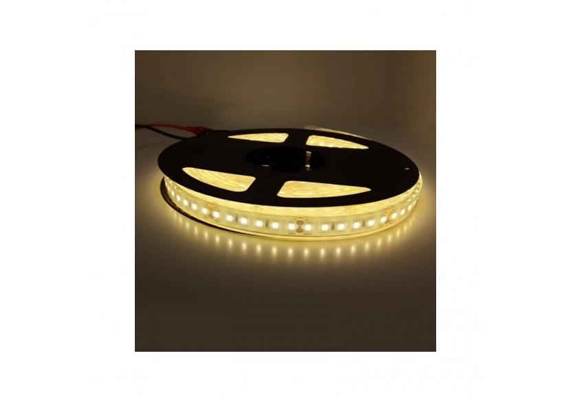 Ruban LED 24V-DC 18W/m monochrome IP67 (SMD2835 120LED/m) Rouleau de 5m - B1553BC - Barcelona LED