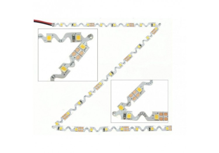 Ruban LED 12V ZigZag 36W IP20 5m - B1522BF - Barcelona LED 2