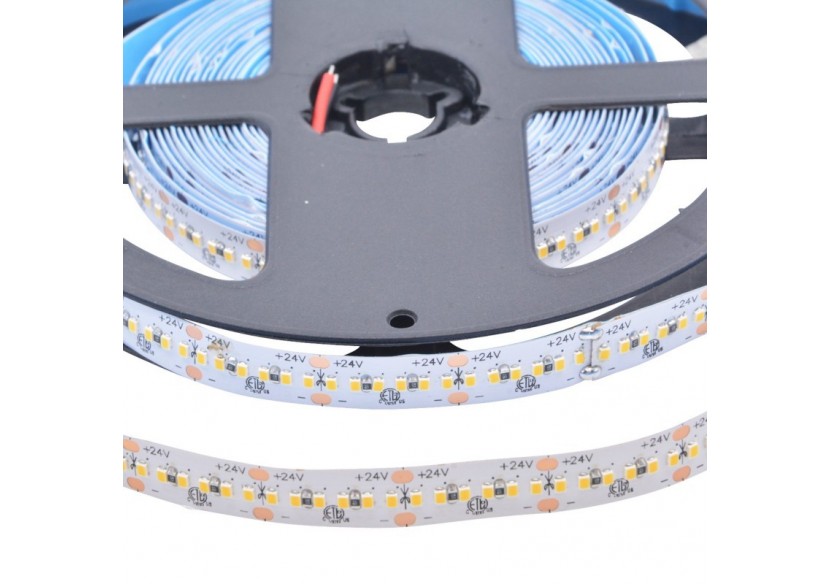 Ruban LED 24V DC 26W/m IRC90 monochrome IP20 Rouleau de 5m - B1555BC - Barcelona LED