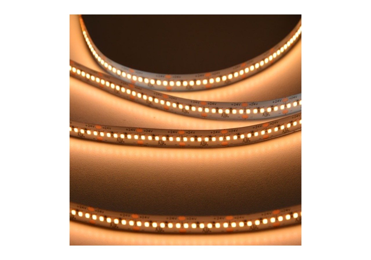 Ruban LED 24V DC 26W/m IRC90 monochrome IP20 Rouleau de 5m - B1555BC - Barcelona LED