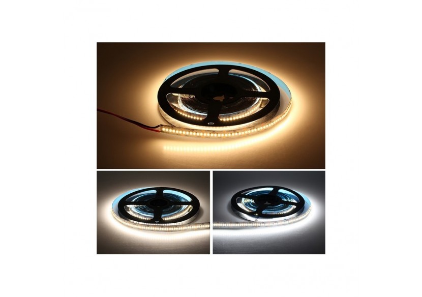 Ruban LED 24V DC 26W/m IRC90 monochrome IP20 Rouleau de 5m - B1555BN - Barcelona LED